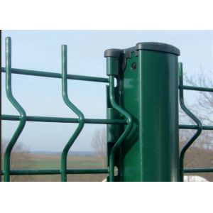 Galvanized 3D Triangle Bending Fence 4.0mm Wire 50x200mm Mesh