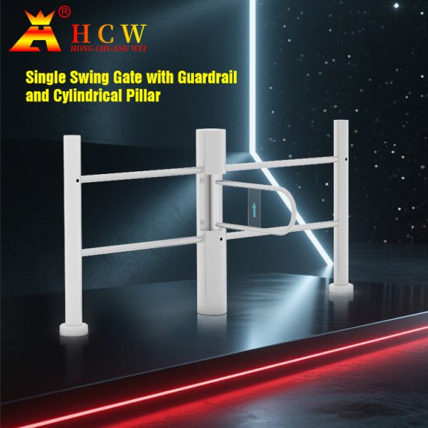 HCW High Capacity Swing Barrier Turnstile with 1S Open/Close Time and 4 Million