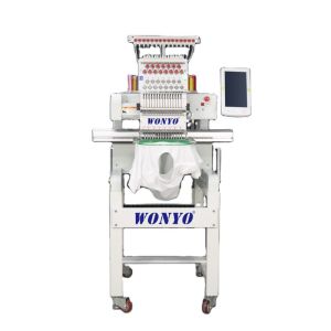 Multipurpose Single Head Embroidery Machine for Hat Leather Fabric Socks