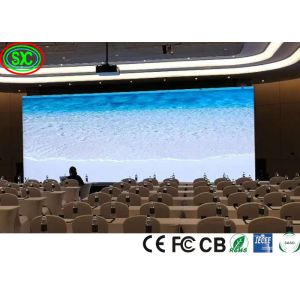 Quality Small Pitch P2.35 LED Display Rental, Indoor, 2500nits Brightness, High Density led screen stage backdrop for sale