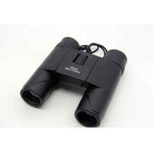 Foldable 10x25 Lightweight Travel Binoculars 288ft / 1000yds Blue Film Lens