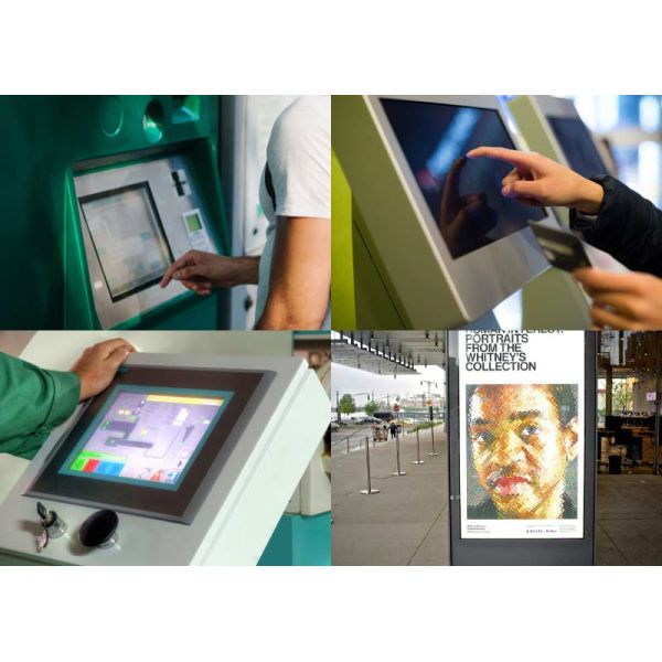 32 Inch AIO Touch Screen Industrial Panel PC 1000cd/M2 Brightness