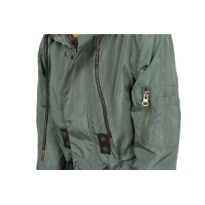 Lightweight Olive Green Polyester Childrens Parka Coats For Winter