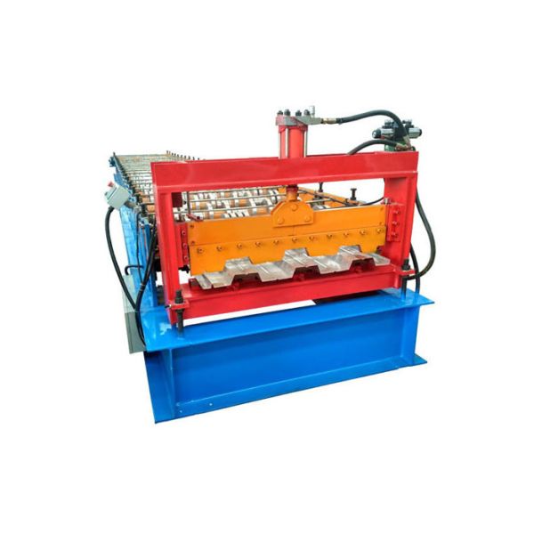 Diameter 95mm Floor Deck Roll Forming Machine Russian / European Style Pump Power 15kw