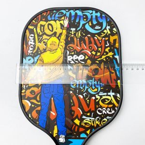 Raquete Fiber Carbon Pickleball Paddle Pp Honeycomb Custom Logo Pickleball