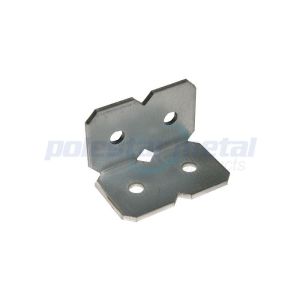 600mm Overall Length Zinc Plated Steel Stripping Flat Metal Brackets