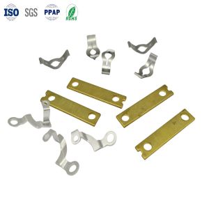 ISO9001 Certified T2 Material Brass Stamping Parts with 0.2-15mm Thickness and