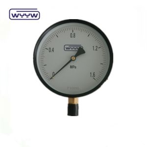 general air hydraulic 150mm manometer M20X1.5 0-16bar 160mm pressure gauge