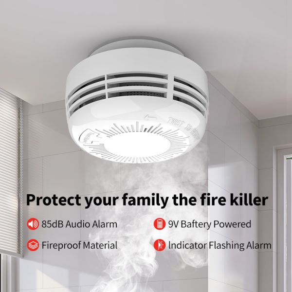 UL Smoke Detector Smoke Detector Fire Alarm Wireless Smoke Detector