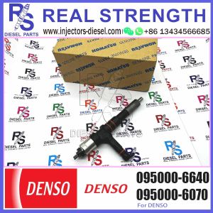 China Diesel Nozzle Fuel Injector 095000-6640 6251-11-3200 6251-11-3201for KOMATSU SAA6D125E-5C/5D Engine on sale