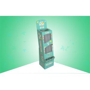 Dropping Pocket POP Cardboard Display Stands 4 Columns To Promoting Surprise