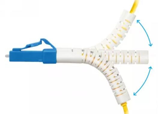 9/125um Fiber Optic Patch Cord , 1M Lc Lc Single Mode Fiber Cable