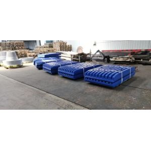 C96 Stationary Jaw Plate Jaw Crusher Wear Spare Parts for Ore Mining High