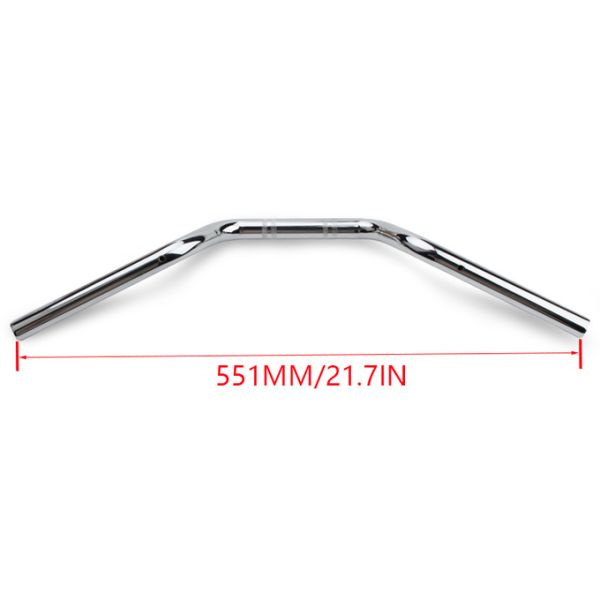 Motorcycle Retro 22MM Modified Faucet Direction Handlebar Steel Pipe Handlebar Universal version Modified Handlebar