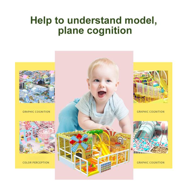 Naughty Castle Children′S Play Mazes Plastic Adventure Amusement Soft Playground