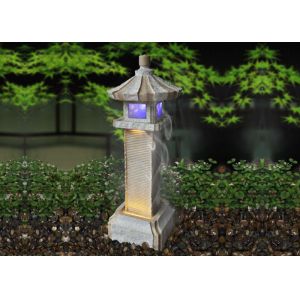 China House Pavilion Water Fountain Outdoor Garden on sale