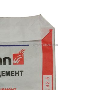 PP Woven Cement Valve Bags Moisture Proof Offset Printing