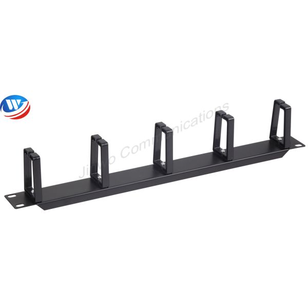 19inch 1U Cable Management With 5PCS Plastic Rings