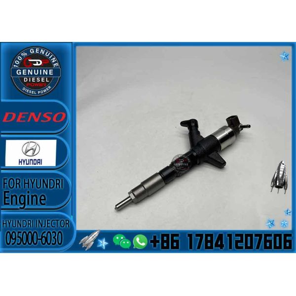 Best-selling Engine Injector 095000-6030 Common Rail Fuel Injector 33800-87000 for HYUNDAI Mega Truck Engine