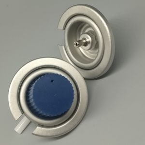 Butane Gas Cartridge With Valve And Cap For Outdoor Camping, Hiking, And Picnic