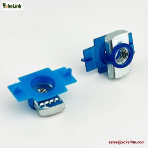 Quality Zinc plating Steel 5/16&quot; Strut Channel Spring Nut 5/16 inch with plastic wing for sale