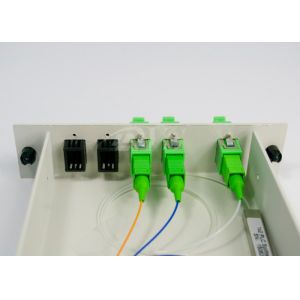 LGX 1260~1650nm, 1*2 PLC ptical Fiber Splitter Cassette Type
