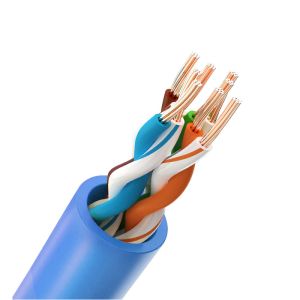 CCA CCU BC HDPE Insulation UTP Cat5e 4pr 24AWG Network Cable