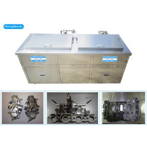 Double Tank Ultrasonic Automotive Parts Cleaner 3 Phases Ultrasonic Cleaning
