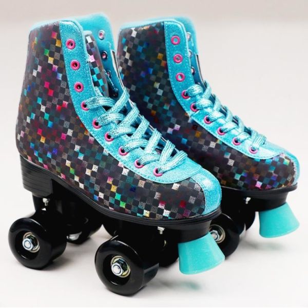 OEM Double Row Babysbreath Quad Roller Skate Adjustable For Kids Girls