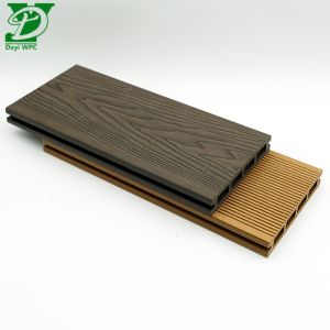 Easy Install Composite Hollow Wood Plastic Decking