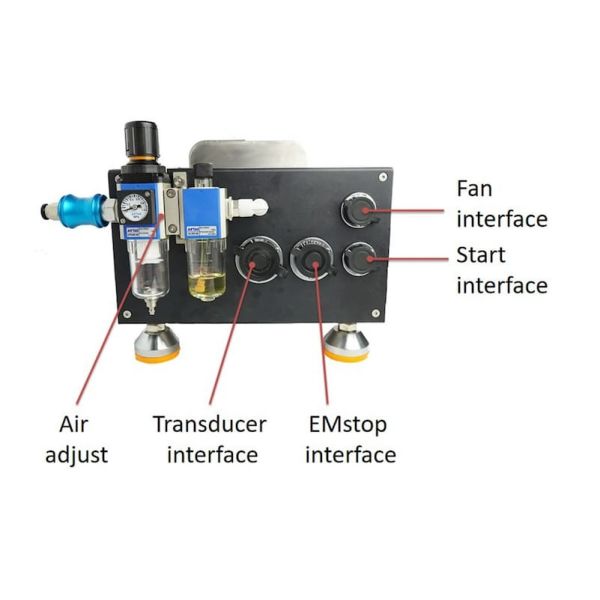 20KHz Ultrasonic Battery Welder , 8 KW Copper Wire Soldering Machine