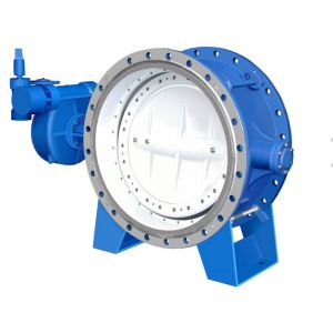 Double Eccentric Flanged Butterfly Valves stainless steel , Tri - Eccentric