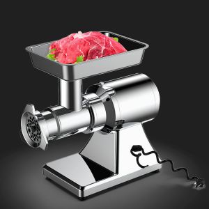 Electric Commercial Meat Mincer Easy Cleaning Maintenace With Spare Blade