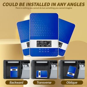 High-End Instant Electric Water Heater 8000W Touch Control Mode