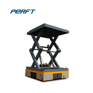 China 1-50t Rail Transfer Trolley Customization Heavy Load Electric Equipped Lifting Table on sale