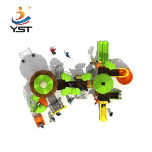 Polished Sandblasting Baby Playground Slide For Water Play Equipment