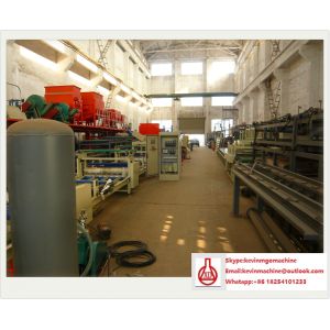 China Sandwich Panel Construction Material Making Machinery 1.5m * 18m Outline on sale