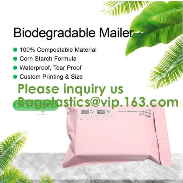 Buy Poly Bubble Biodegradable Mailing Bags Poly Mailers Envelopes Self Sealing Shipping Mailers Bags at wholesale prices