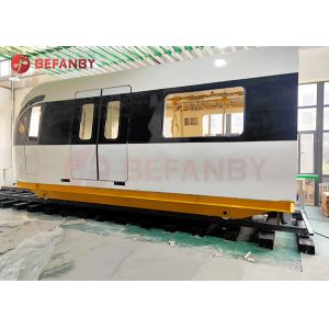 Towed Cable Rail Electrical Material Handling Trolley 5 Ton