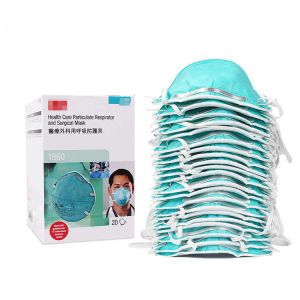 Health Care Particulate Respirator Polyester Disposable Face Mask