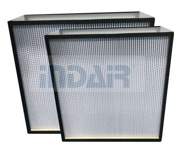 99.995% 0.3μm High Efficiency HEPA Filter Ultra - Fine Glass Fiber As Filter