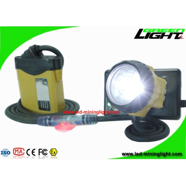 Buy Rechargeable LED Mining Lamp Customized Color With Security Warning Light at wholesale prices