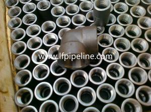 Quality astm A105 carbon steel 90 degree socket weld forged pipe fittings elbow for sale