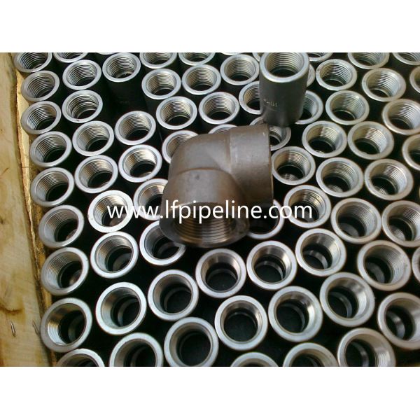 astm A105 carbon steel 90 degree socket weld forged pipe fittings elbow