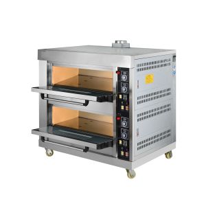 Stainless Steel Commercial Electric Baking Ovens Precise Time And Temperature