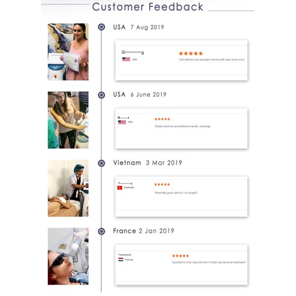 Vertical OPT SHR Skin Rejuvenation Acne Treatment And Pigmentation Removal