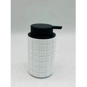 Polyresin Bath Accessories Sets Square Shape With Square Box Polyresin Soap