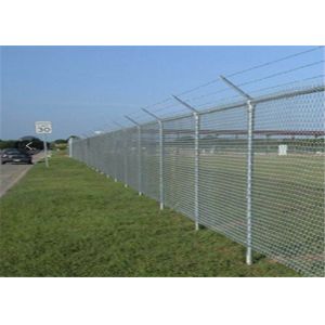 China 6 Foot Galvanized 11.5 Gauge Coated Chain Link Fence on sale