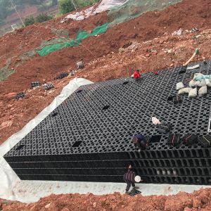 468L Water Storage Capacity Plastic Underground Attenuation Rainwater Harvesting