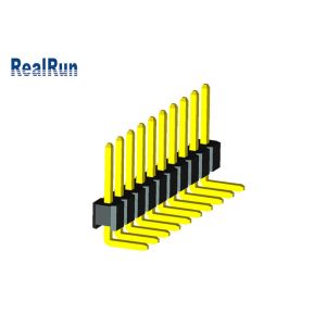 10P LCP PBT Male Pin Header Connector PA6T One Row PCB Connector